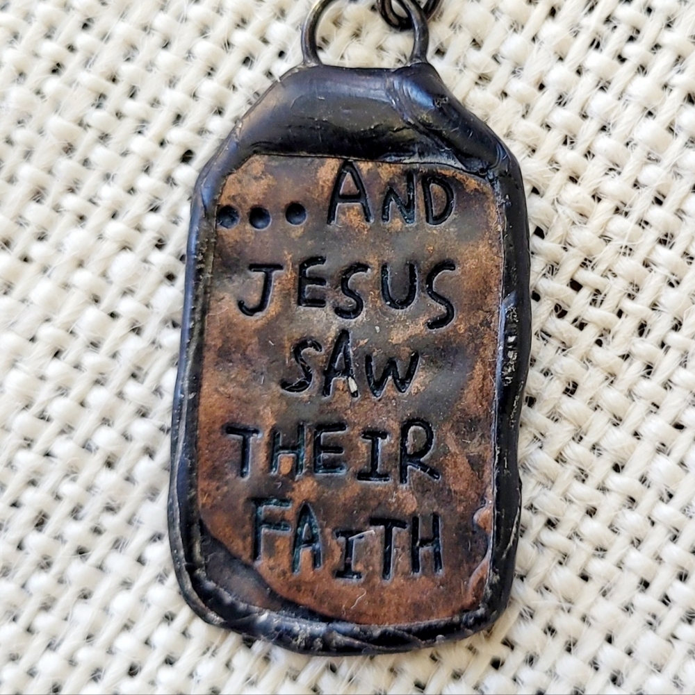 Cross/Faith Pendant - Picture 2 of 2
